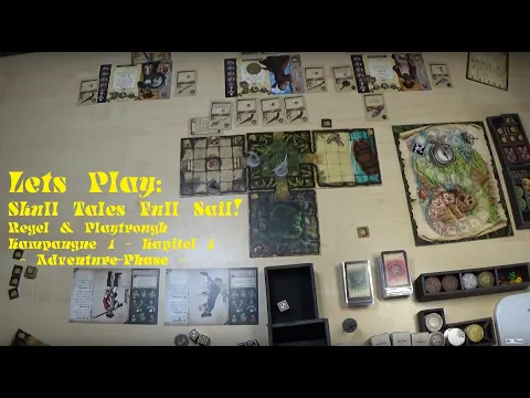 Skull Tales: Full Sail! - Regel & Playthrough - Kampagne 1 Kapitel 1 - Adventure-Phase - deutsch