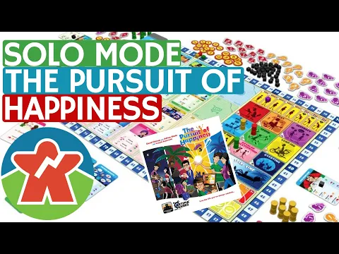 All By MyShelf - The Pursuit of Happiness Solo Playthrough - The Broken Meeple