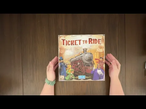 Ticket To Ride - Unboxing and Reboxing