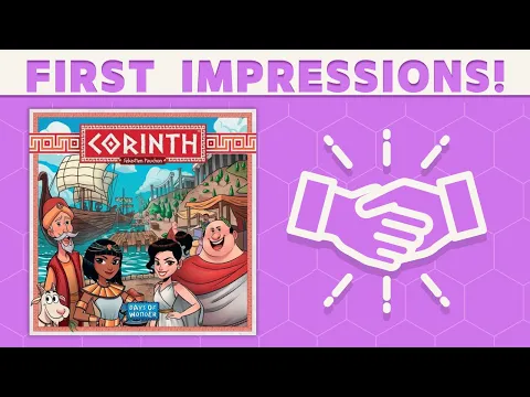 Corinth - First Impressions!