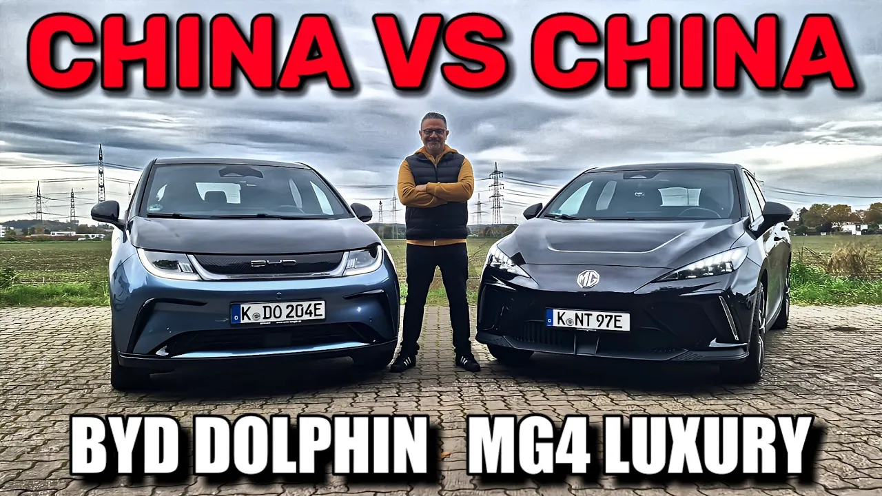 BYD Dolphin vs MG4 Luxury Kaufberatung & Vergleich! 2 Elektroautos aus China. #electriccar