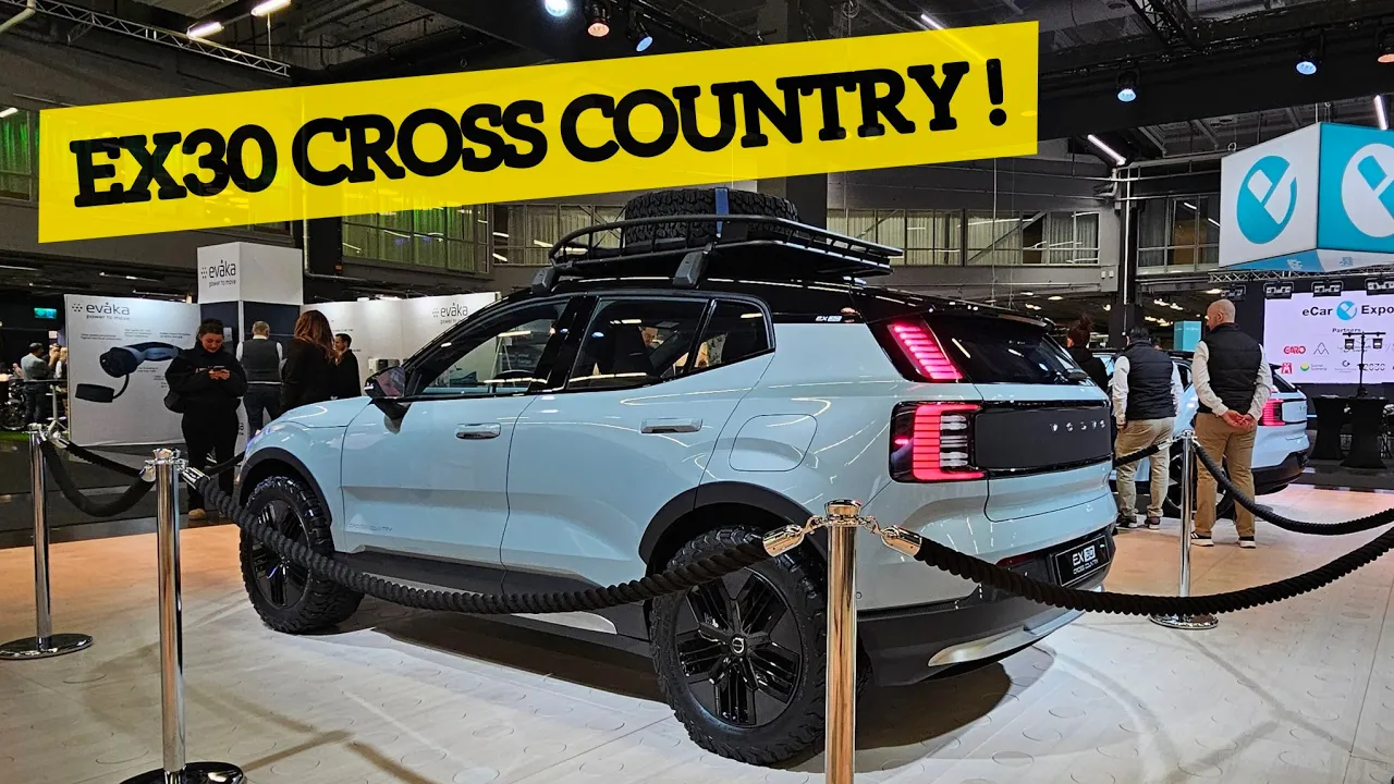 Finally! Volvo EX30 Cross Country 😎