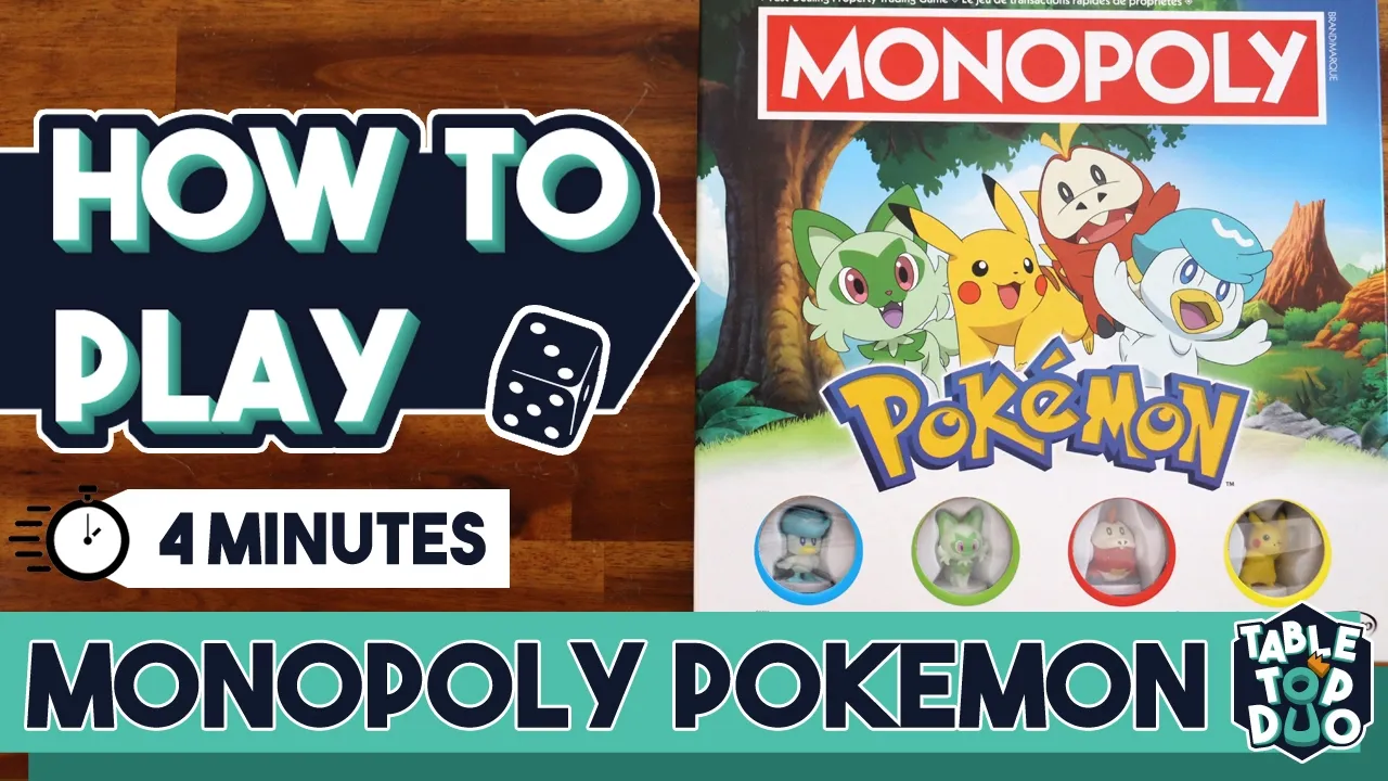 How to Play Monopoly Pokemon | Full Tutorial