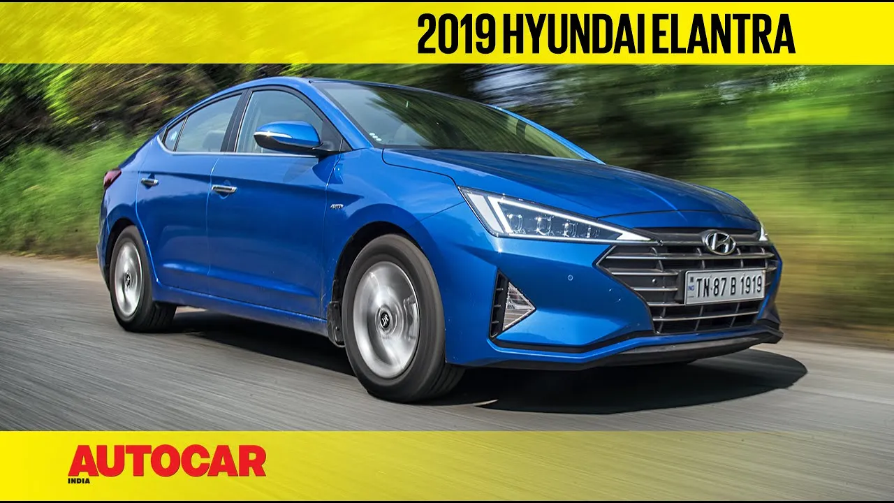 2019 Hyundai Elantra Facelift Review | First Drive | Autocar India