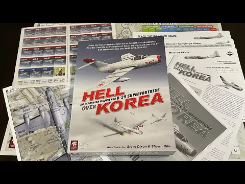 Hell Over Korea (Legion Wargames) - Unboxing and Overview