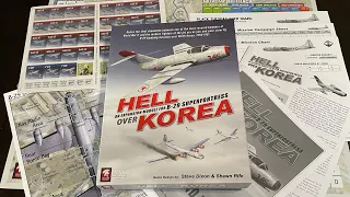Hell Over Korea (Legion Wargames) - Unboxing and Overview