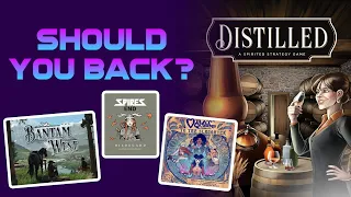 Distilled, Bantam West, Rat Queens To the Slaughter, Spire's End Hildegard - Should you back?