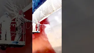 Painting A Ship! 🚢 #ships #painting #boats