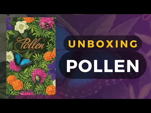Pollen Board Game Unboxing | DaniCha