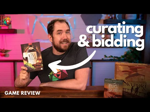 Bid for your PERFECT Wine Collection | Wine Cellar Board Game Review