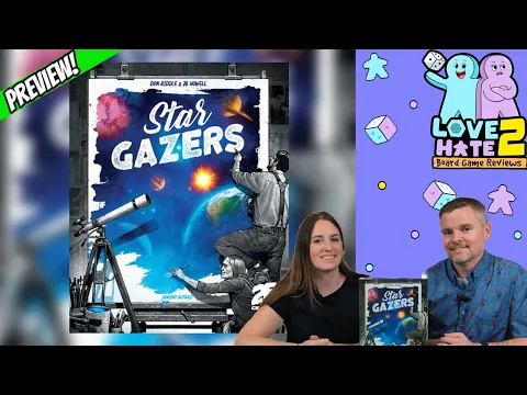 Star Gazers - A Non-Gamer's Preview Of This Tile+Token Combo Drafting Space Game