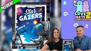 Star Gazers - A Non-Gamer's Preview Of This Tile+Token Combo Drafting Space Game