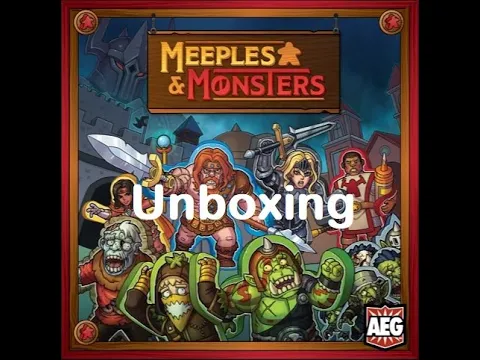 Meeples & Monsters - Unboxing - El club del dado