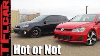 2016 VW GTI vs Mk6 GTI vs Tuned Mk6 Review - TFL Leaderboard Hot or Not Ep.4