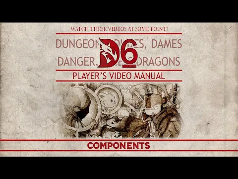 D6 - Video Rulebook 01: Components