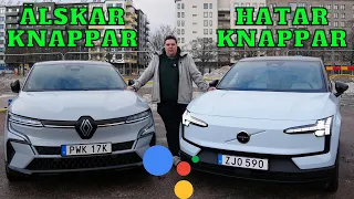 Renault Megane E-Tech vs Volvo EX30 - Vad skiljer? | Elbilsmagasinet