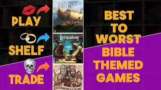 Play Shelf Trade - Ierusalem - Ezra and Nehemiah - The Flood - W/ Christian Board Gamers Podcast