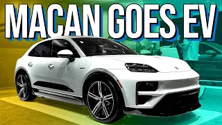 The 2024 Porsche Macan EV is Incredible