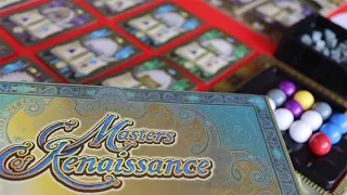 Masters of Renaissance: Lorenzo il Magnifico – The Card Game - Ten Minute Teach - I Play Red