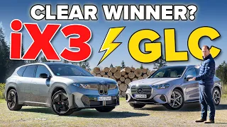 Is the BMW iX3 better than the Mercedes GLC Electric?