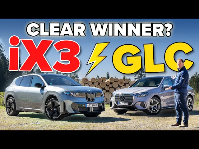 Is the BMW iX3 better than the Mercedes GLC Electric?