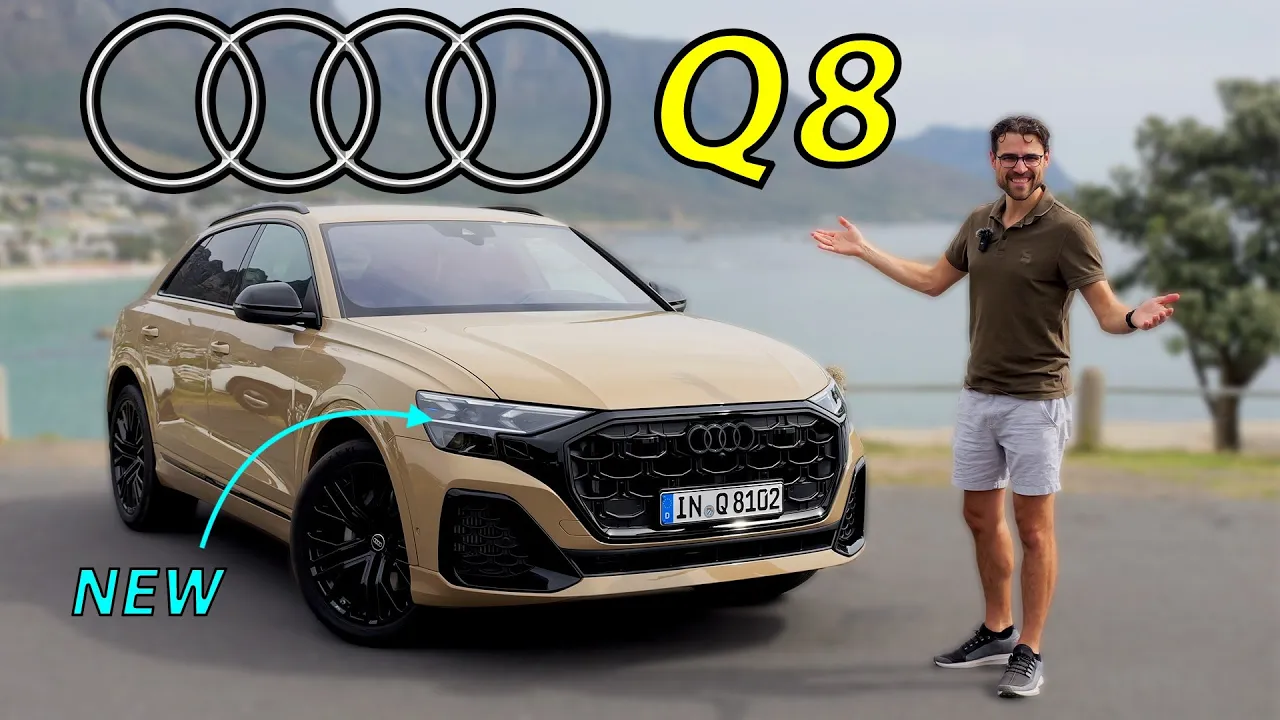 2024 Audi Q8 S-Line 3.0 V6 driving REVIEW