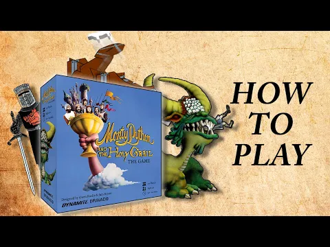 HOW TO PLAY: Monty Python & the Holy Grail Board Game