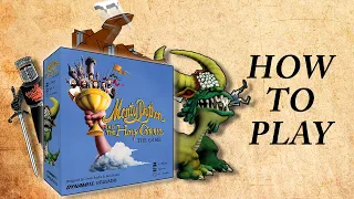 HOW TO PLAY: Monty Python & the Holy Grail Board Game
