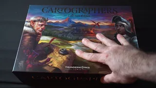Unboxing Cartographers Heroes Collectors Edition