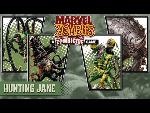 Marvel Zombies: A Zombicide Game Board Game Gameplay | Hunting Jane