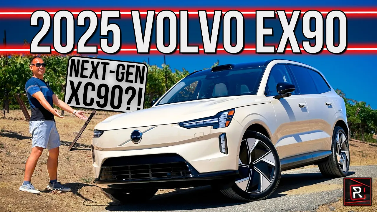 The 2025 Volvo EX90 Is An Ultra Modern & Sophisticated Luxury 3-Row SUV