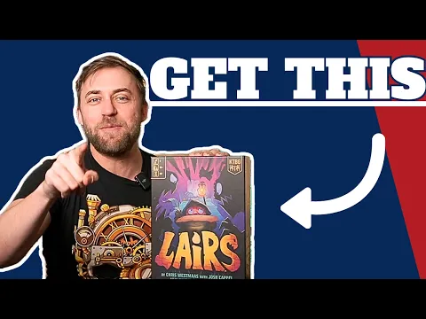 Lairs Review - Base box and expansions are both exceptional