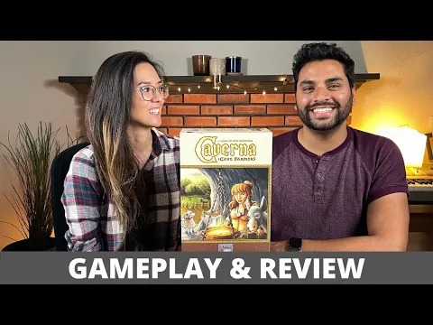 Caverna: The Cave Farmers - Playthrough & Review (Uwe Rosenberg Series)