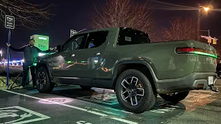 Rivian Just Sent A Huge Update To Their Trucks! Here's The New 500A Charging Curve