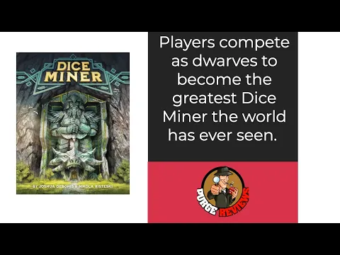 Dice Miner by Purge Reviews: Dice drafting from the mountain as living and breathing dwarves!