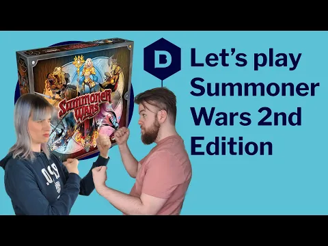 One of the best card games just got EVEN BETTER | Summoner Wars 2nd Edition board game playthrough
