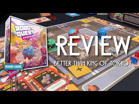 Robot Quest Arena Review (Better than King of Tokyo?)