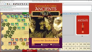 Commands & Colors: Ancients Tutorial Playthrough - Scenario 408 Boudica's Revolt