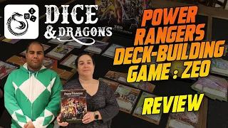Dice and Dragons - Power Rangers Deck - Building Game Zeo Stronger Than Before Review