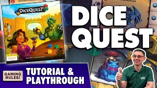 Dicequest - Tutorial & Playthrough