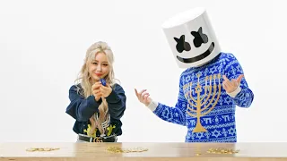Marshmello & Wengie Teach You How To: Play Dreidel | Happy Hanukkah