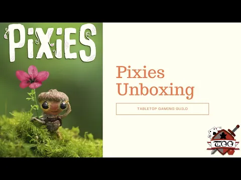 Pixies Board Game Unboxing