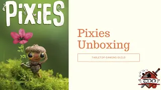 Pixies Board Game Unboxing
