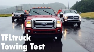 2015 Ford F-450 vs Ram 3500 Cummins HD Diesel Extreme Towing Review