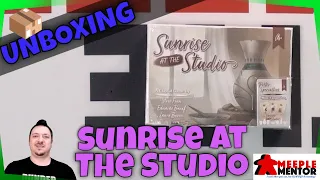 Meeple Mentor Unboxes Sunrise at the Studio