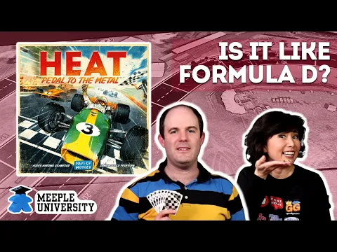 Heat Pedal to the Metal - Like Formula D and Flamme Rouge? A Board Game Review