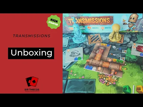 Unboxing | Transmissions (Kickstarter)