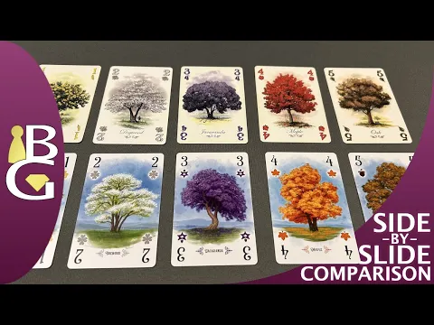 Arboretum — Side-by-Slide Card Game Comparison