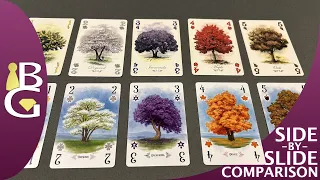 Arboretum — Side-by-Slide Card Game Comparison