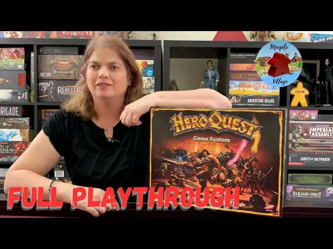 HeroQuest Board Game Playthrough (Adventure 4)
